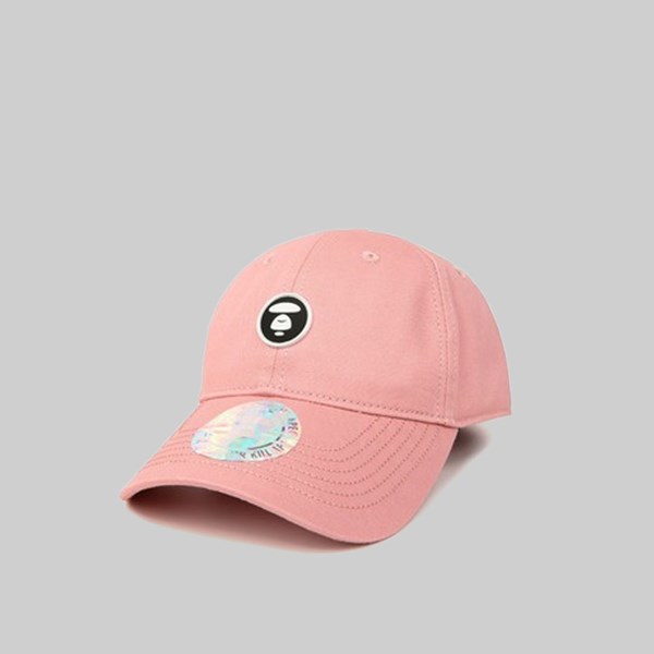 AAPE BY A BATHING APE AAPE NOW CAP PINK 