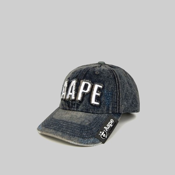 AAPE BY A BATHING APE DENIM WASHED BLACK 