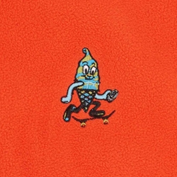 ICE CREAM FLEECE VEST ORANGE 