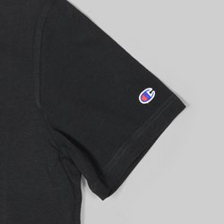 CHAMPION REVERSE WEAVE T-SHIRT BLACK 
