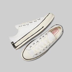 CONVERSE CHUCK 70 OX 'SKETCH' WHITE BLACK EGRET 