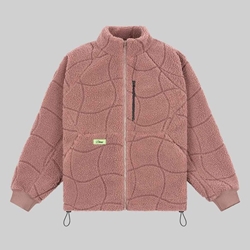 DIME COVERSTITCH SHERPA MAUVE 