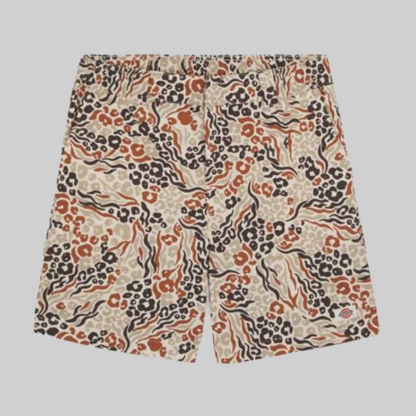 DICKIES SALTVILLE SHORT CAMO PRINT RED 