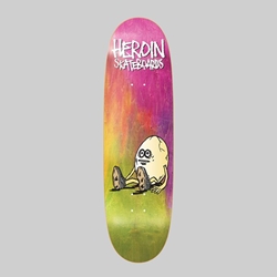 HEROIN SKATEBOARDS RAINBOW EGG 9.125 