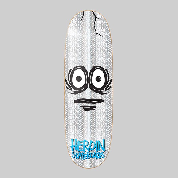 HEROIN SKATEBOARDS VERY BIG HOLO EGG 10 