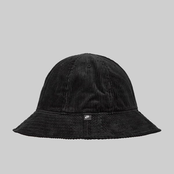 NIKE BELL HAT CORDUROY BLACK 