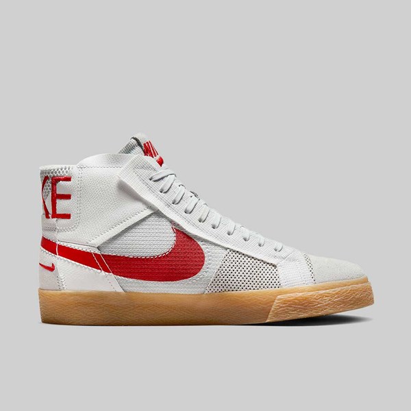 NIKE SB BLAZER MID PRM SUMMIT WHITE UNI RED 