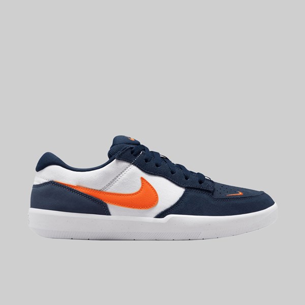 NIKE SB FORCE 58 MIDNIGHT NAVY SAFETY ORANGE 