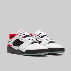 NIKE SB ISHOD PRM WHITE BLACK UNIVERSITY RED