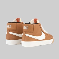 NIKE SB BLAZER MID ISO DARK RUSSET 