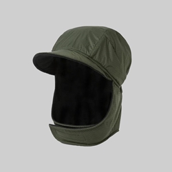 POLAR LUKE FLAP RIPSTOP CAP GREY 