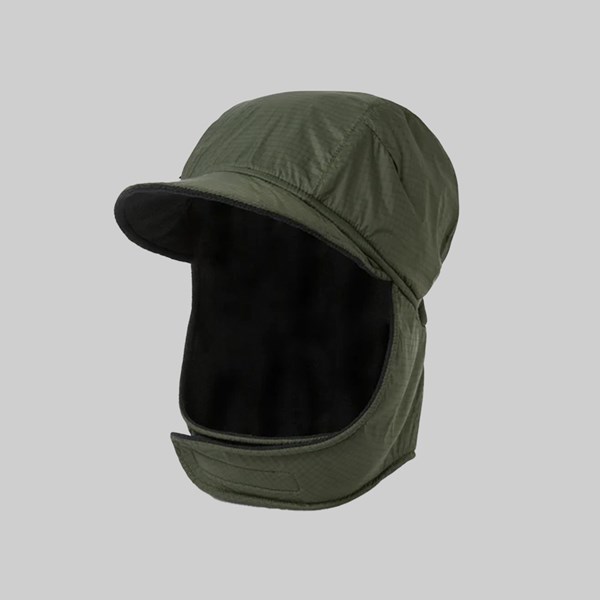 POLAR LUKE FLAP RIPSTOP CAP GREY 