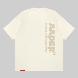 AAPE BY A BATHING APE ALFA FIGURE TEE IVORY 