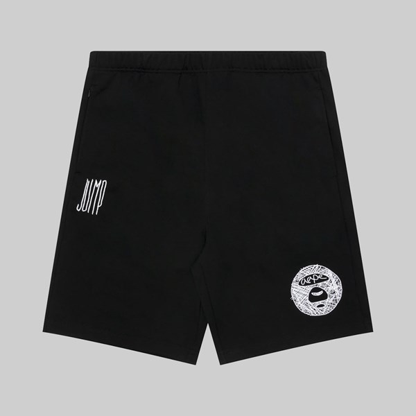 AAPE BY A BATHING APE CAMO POCKET SHORT BLACK 