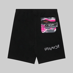 AAPE BY A BATHING APE CAMO POCKET SHORT BLACK 