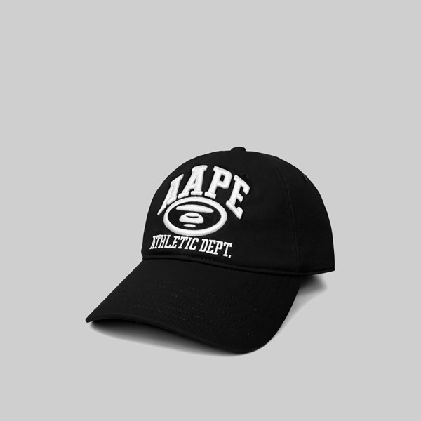 AAPE BY A BATHING APE MOONFACE CAP BLACK 