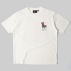 BY PARRA FACE BALL TEE OFF WHITE 
