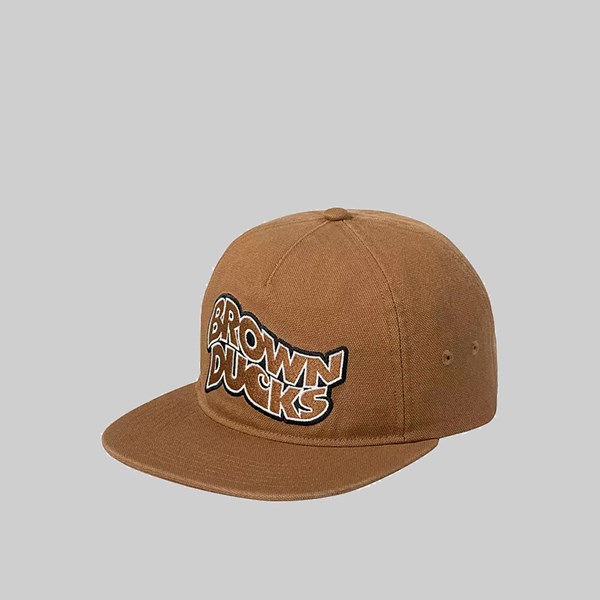CARHARTT BROWN DUCKS CAP HAMILTON BROWN 