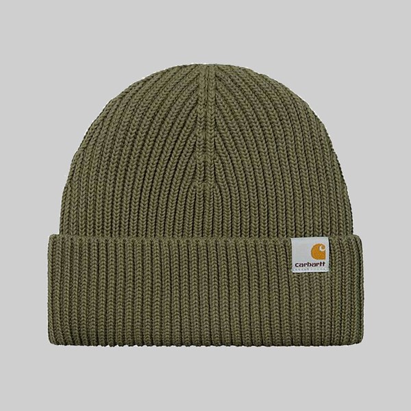 CARHARTT BURBANK BEANIE SEAWEED 