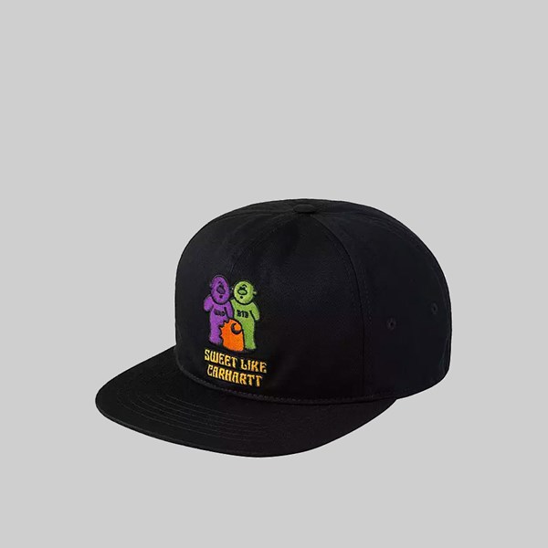 CARHARTT GUMMY CAP BLACK 