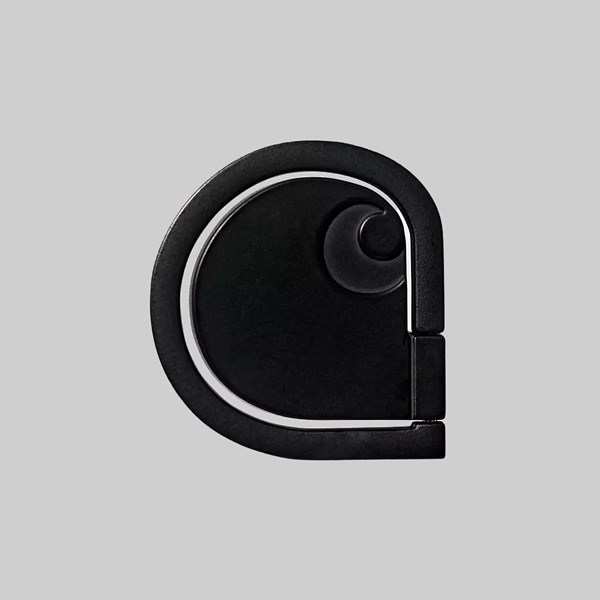 CARHARTT C LOGO PHONE RING BLACK 