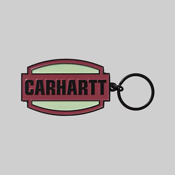 CARHARTT PRESS SCRIPT KEYCHAIN TUSCANY 