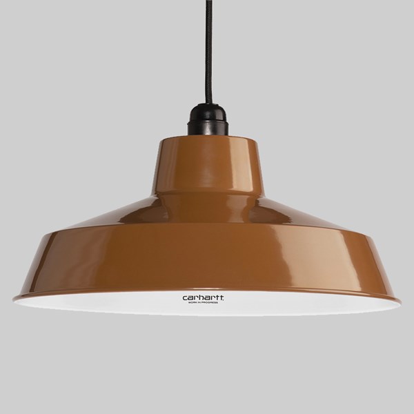 CARHARTT SCRIPT LAMP SHADE HAMILTON BROWN 