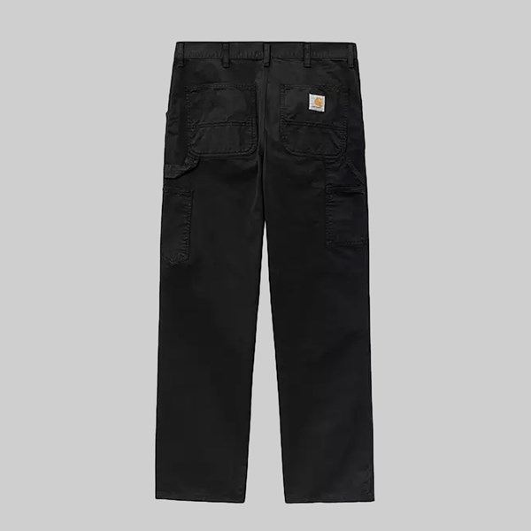 CARHARTT SINGLE KNEE PANT BLACK GARMENT DYED 