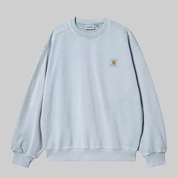 CARHARTT VISTA SWEAT DUSTY ICE GARMENT DYED 