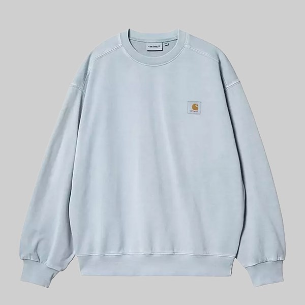 CARHARTT VISTA SWEAT DUSTY ICE GARMENT DYED 