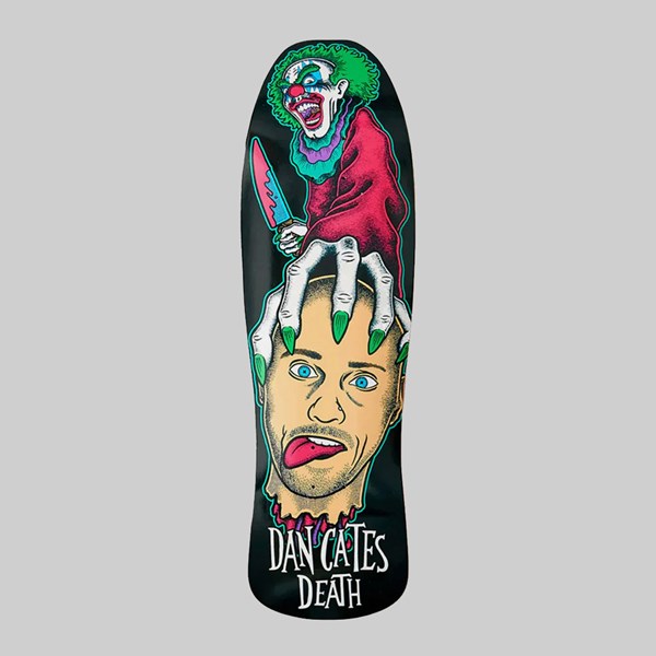 DEATH SKATEBOARDS CATES KILLER CLOWN II 9.375 
