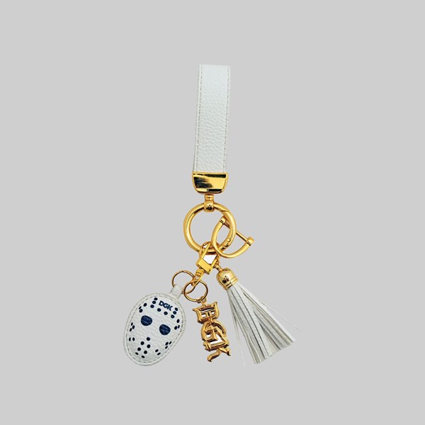 DGK HOOLIGAN KEYCHAIN WHITE 