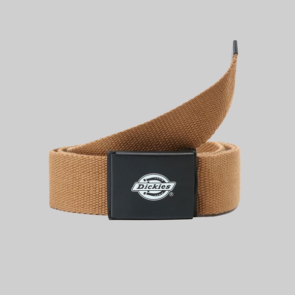 DICKIES ORCUTT WEB BELT BROWN DUCK 