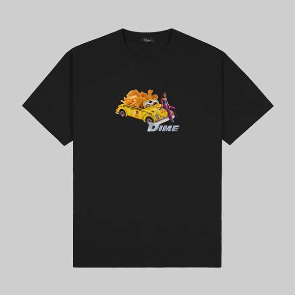 DIME 2FAST 2DELICIOUS TEE BLACK 