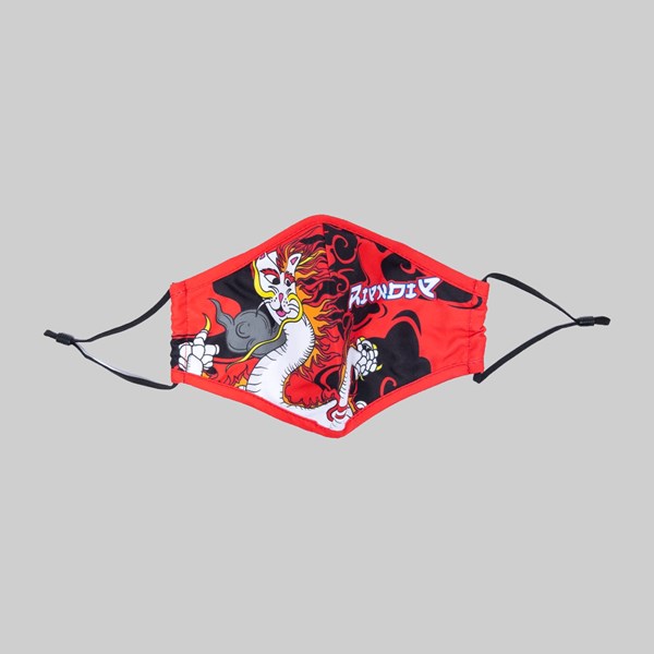 RIP N DIP DRAGONERM FACE MASK RED 