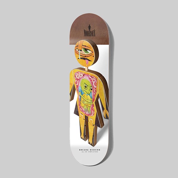 GIRL X MODERNICA X TEMPLETON GEERING 8.5 DECK