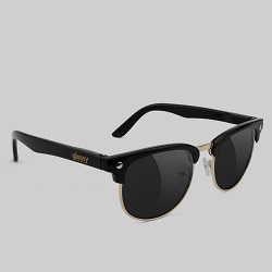 GLASSY MORRISON SUNGLASSES BLACK GOLD 