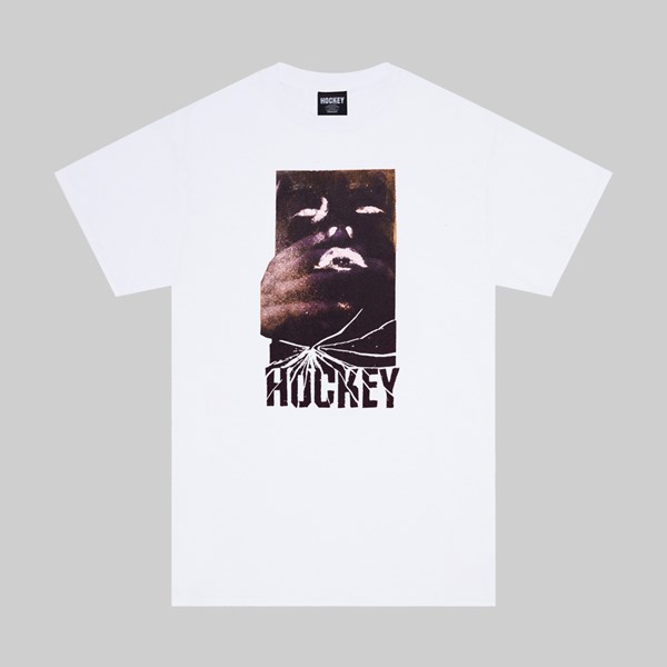 HOCKEY SKATEBOARDS MAC SS TEE WHITE 