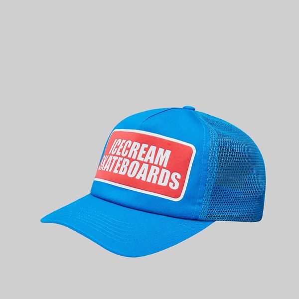 ICE CREAM SKATEBOARDS TRUCKER HAT BLUE 