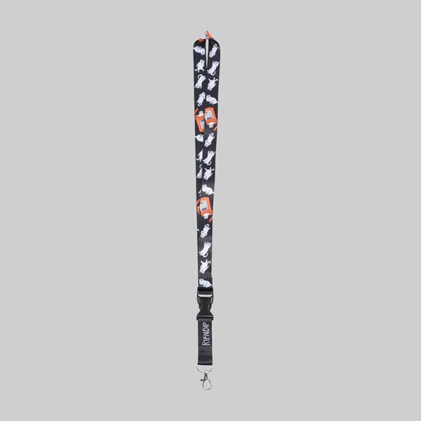 RIP N DIP NERMAL PILLS LANYARD BLACK 