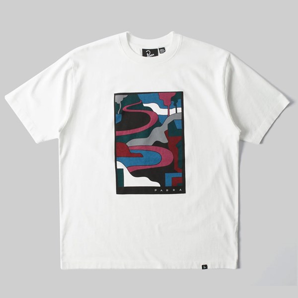 BY PARRA THE STELVIO TEE WHITE 