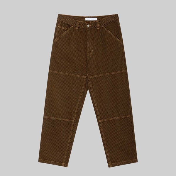 POLAR 93 WORK PANT HICKORY STRIPE RUST 