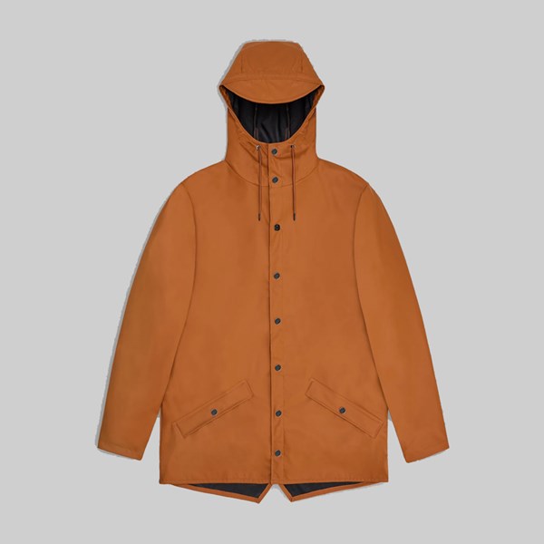 RAINS JACKET W3 RUST 
