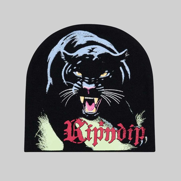 RIP N DIP FEIN BEANIE BLACK 