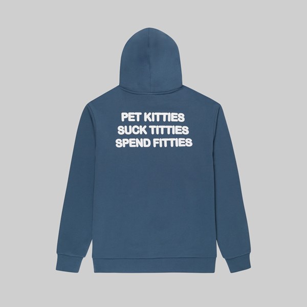 RIP N DIP PET KITTIES HOOD STORM BLUE 