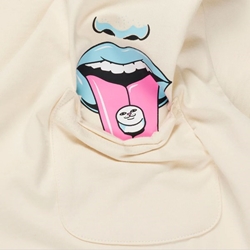 RIP N DIP TAKE YOUR MEDS POCKET TEE NATURAL 