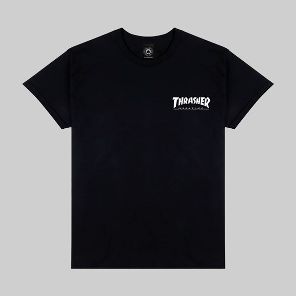 THRASHER LITTLE THRASHER TEE BLACK 