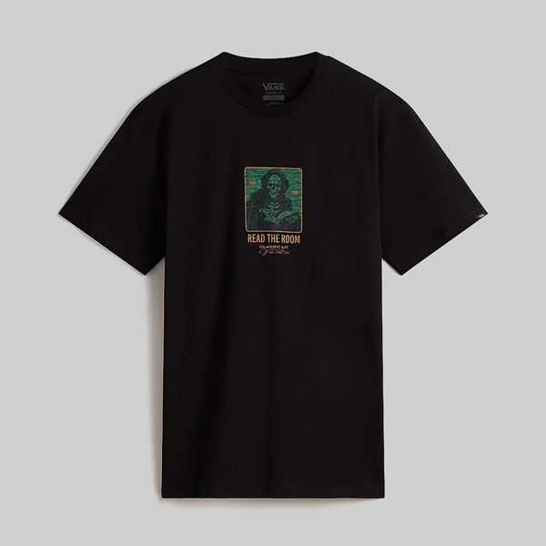 VANS READ THE ROOM TEE BLACK 