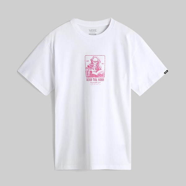 VANS READ THE ROOM TEE WHITE 