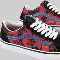 VANS X KROOKED BY NATAS FOR RAY OLD SKOOL RED 